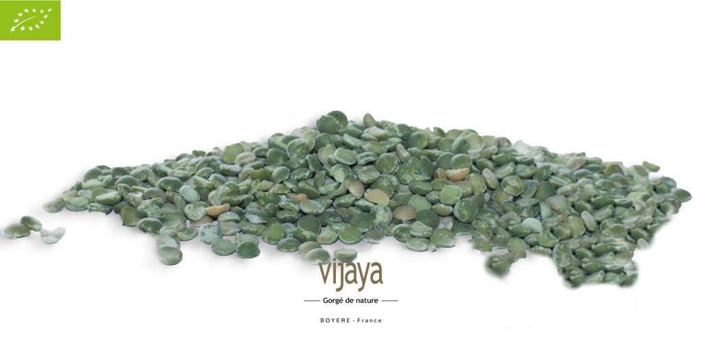 Pois Cassé Vert - FRANCE - 5Kg - Bio*