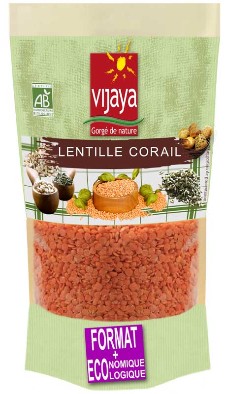 Lentilles corail 1Kg