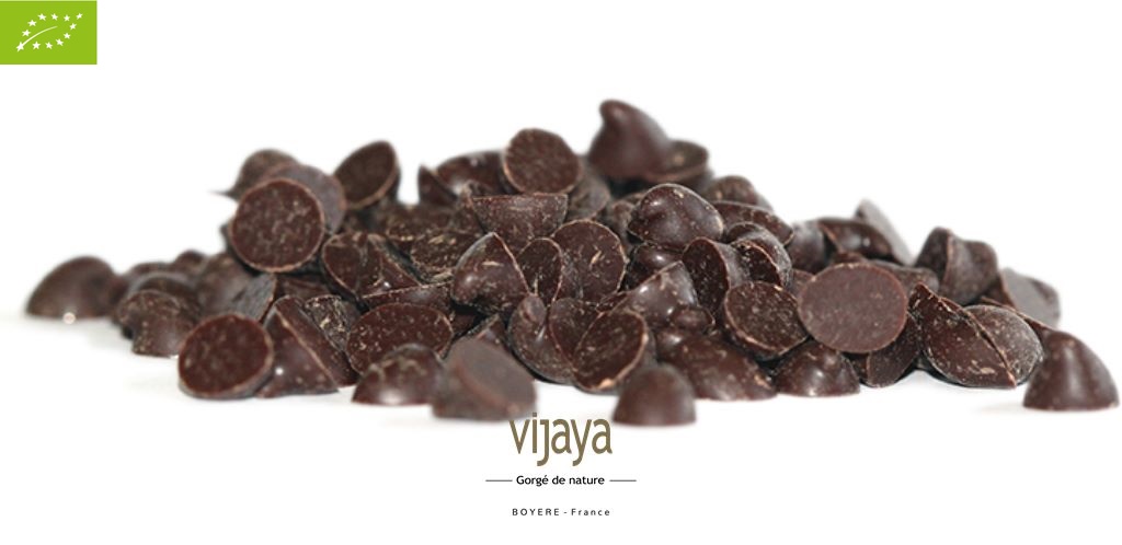 Chocolat Noir Pépites - 60% Cacao - 12000/Kg - 25 Kg - Bio*