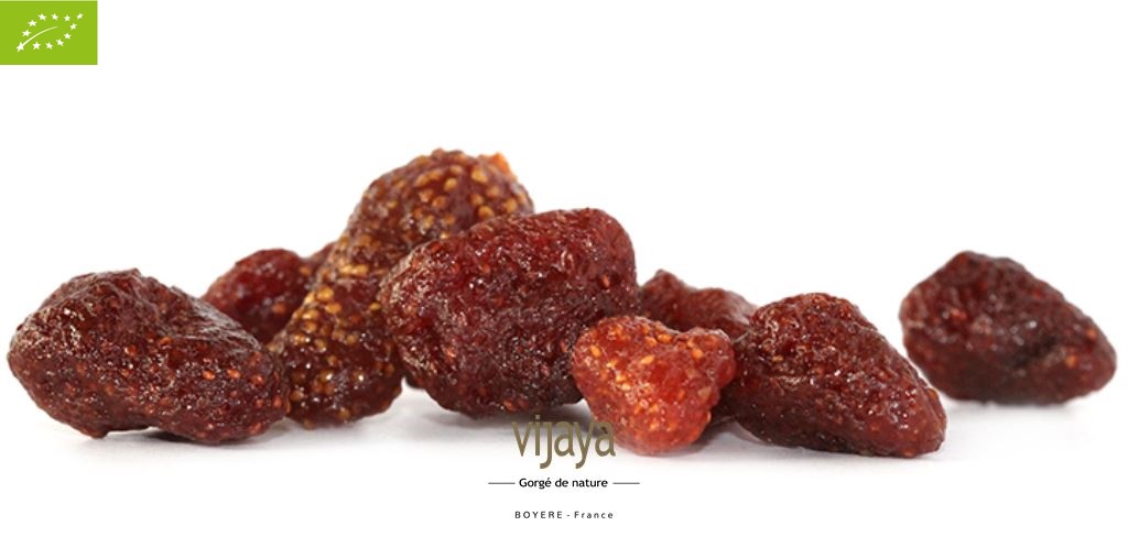 Fraise Séchée au Jus de Pomme - TURQUIE -  2x6.25kg - Bio*