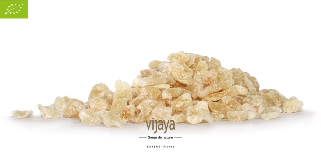 Gingembre Confit-Brisures/Poudre de Sucre-CHINE-4x5Kg-Bio*&amp;Equitable