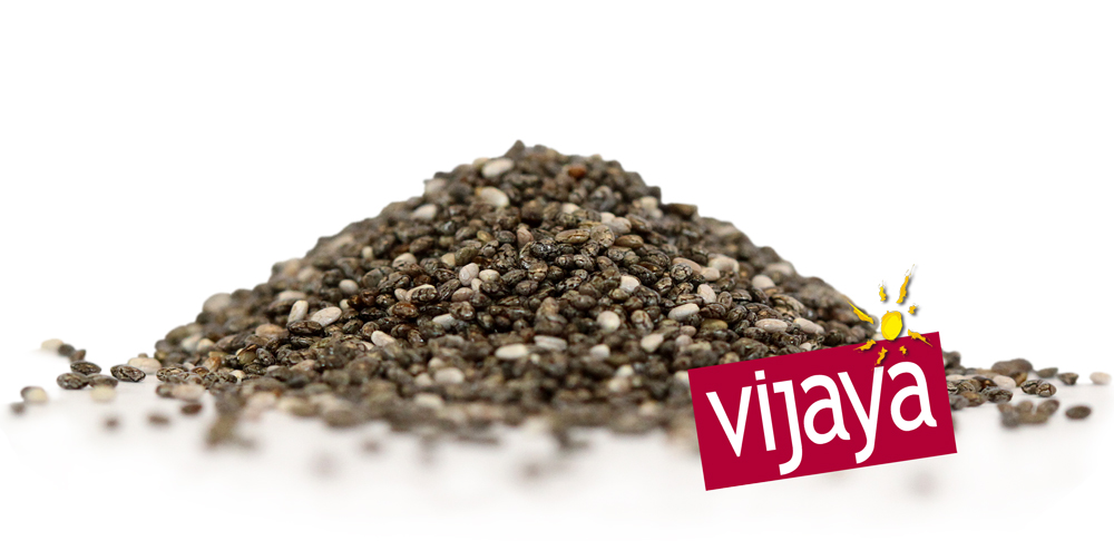 Graine de Chia (Salvia hispanica) Noire - PARAGUAY - 25kg - Bio*