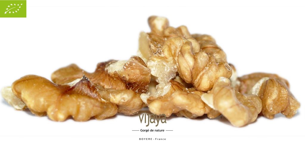 Cerneaux de noix franquette de France bio - Extra - Vijaya